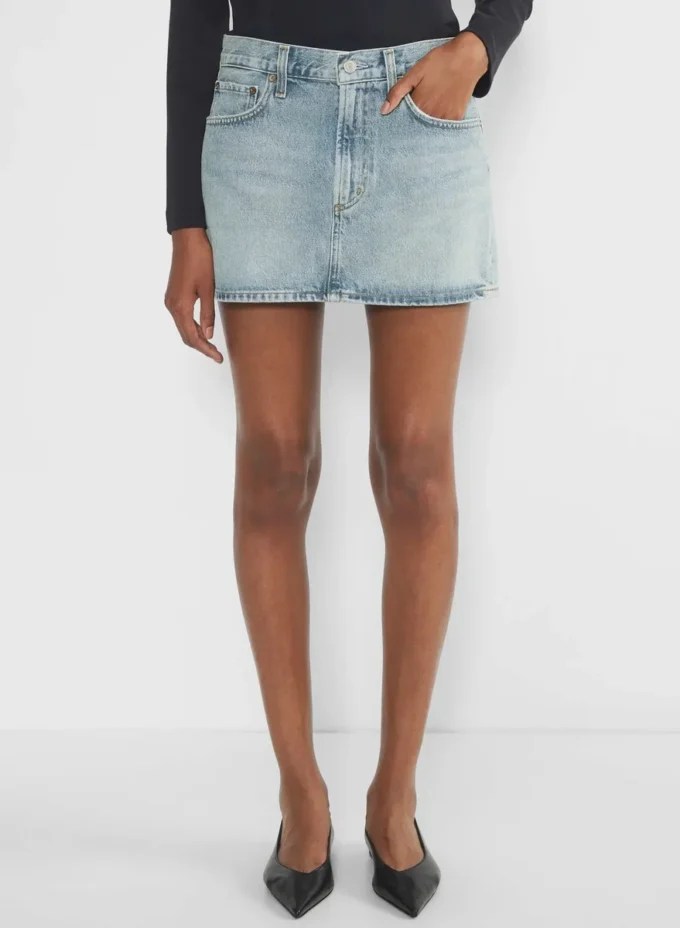 AGOLDE Minifalda Alek