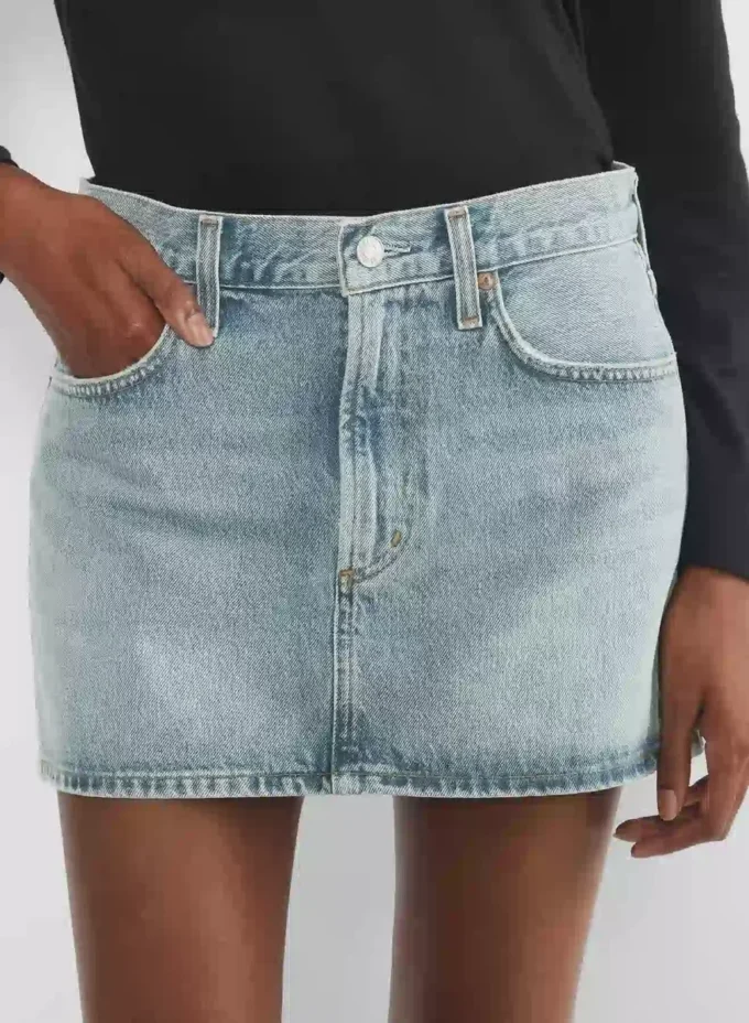 AGOLDE Minifalda Alek