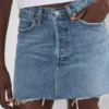 AGOLDE Minifalda con cintura en V