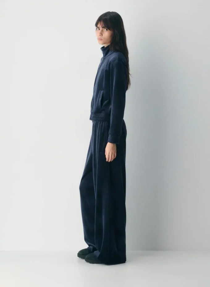 Alexa Velour Zip-up