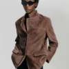Blazer de ante Prima