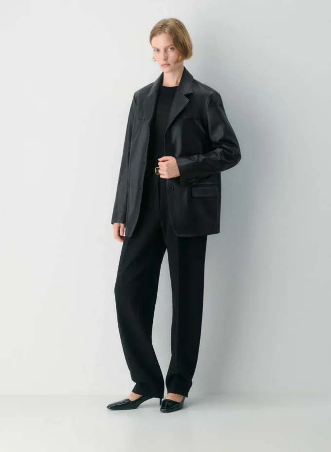 Blazer de cuero Prima