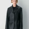Blazer de cuero Prima