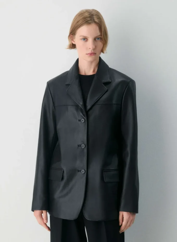 Blazer de cuero Prima