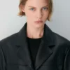 Blazer de cuero Prima