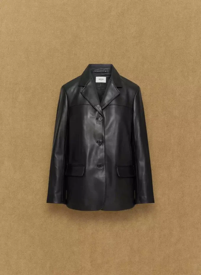 Blazer de cuero Prima