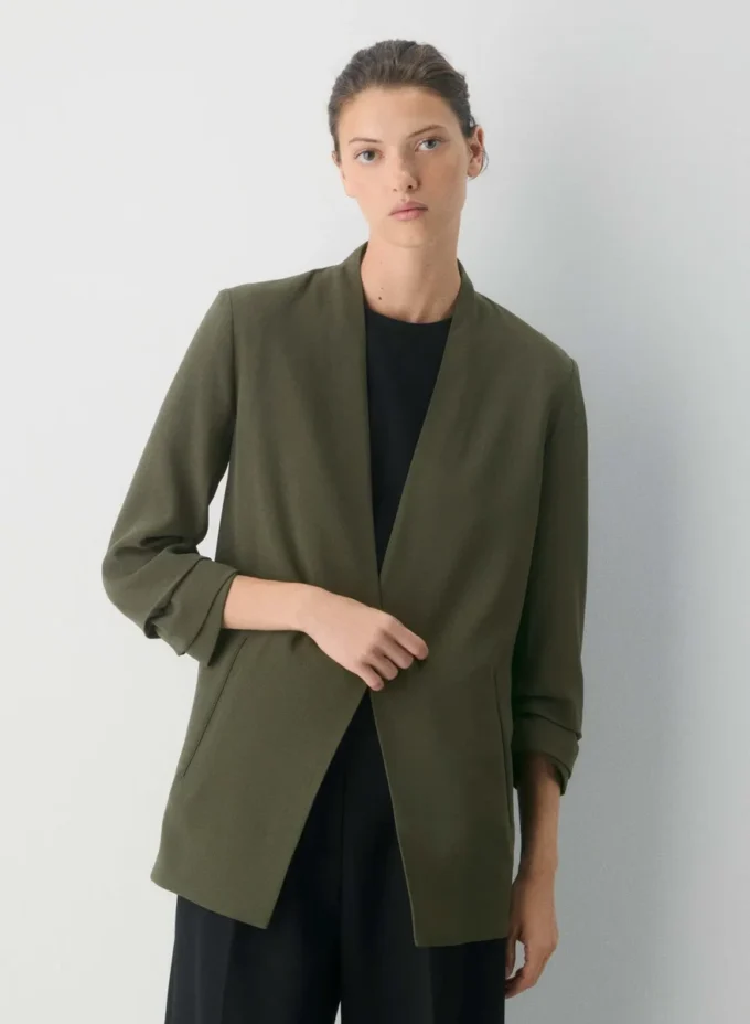 Blazer Power – Mirror Crepe™ Blazer Power – Mirror Crepe™