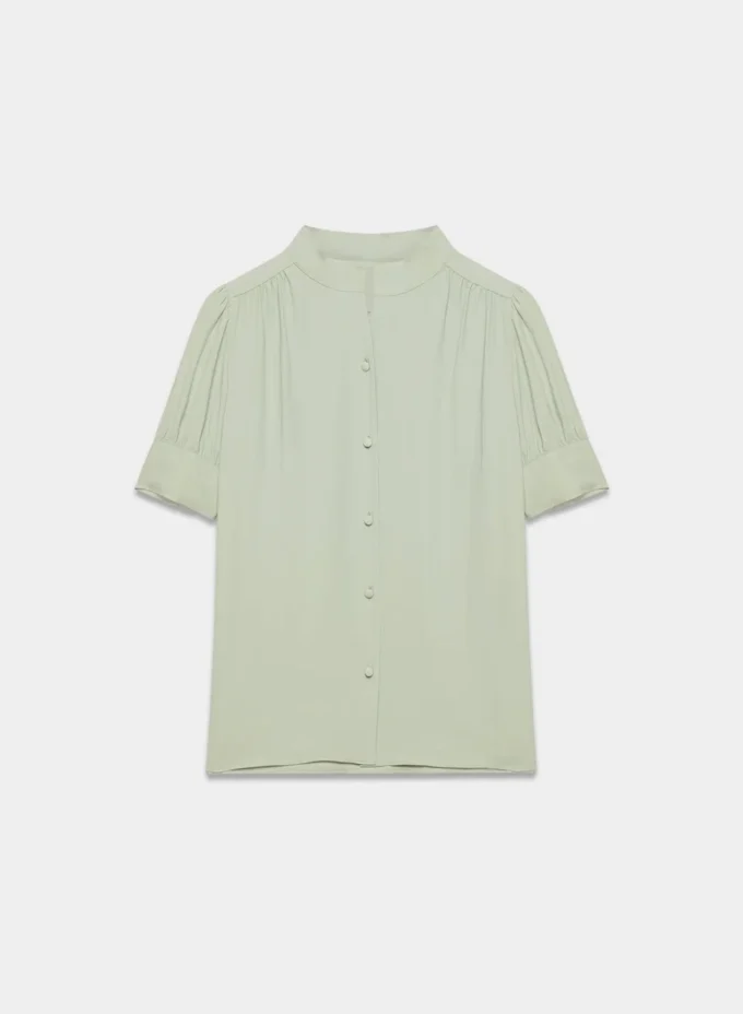 Blusa de manga corta Delphine