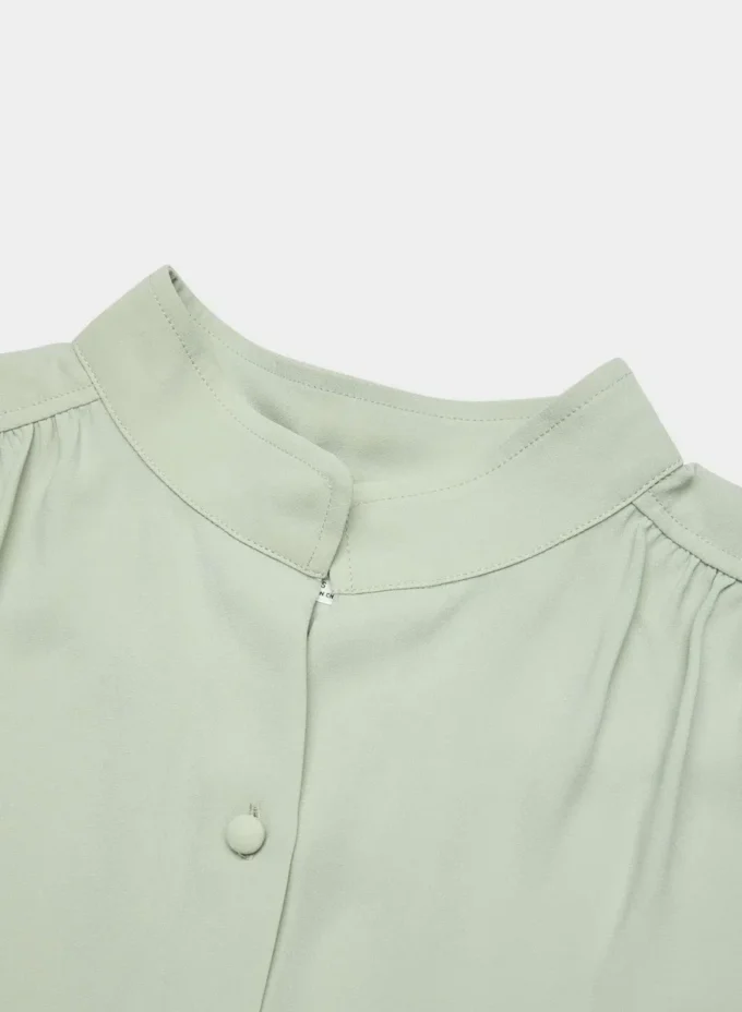Blusa de manga corta Delphine