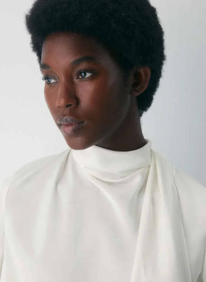 Blusa de satén Macintosh Blusa de satén Macintosh