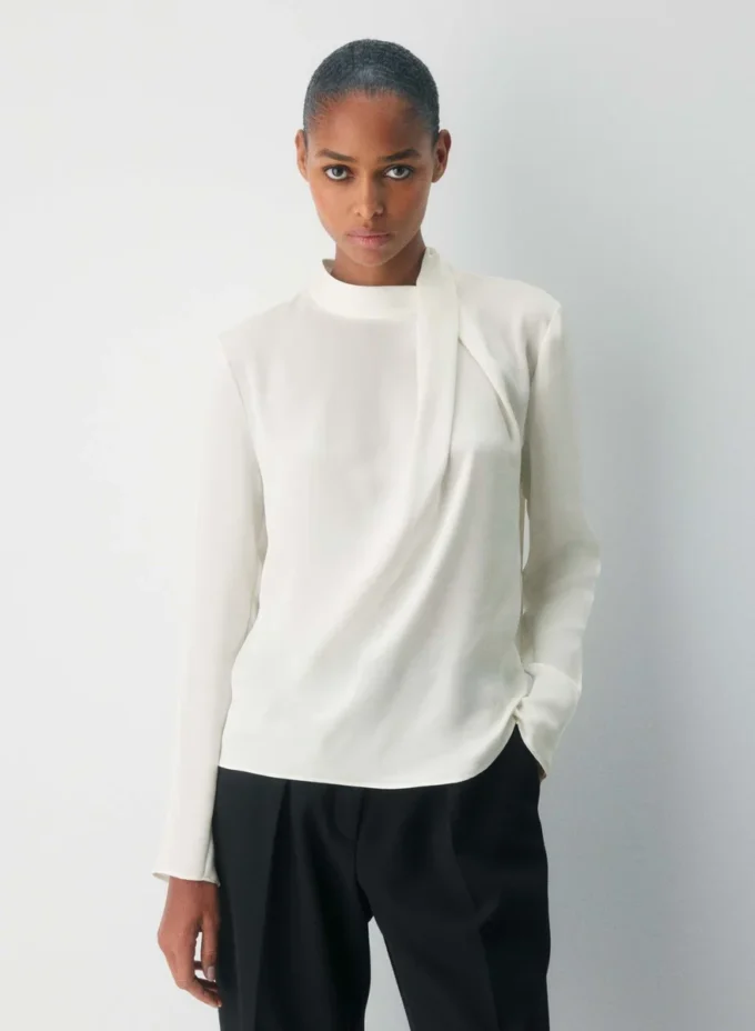 Blusa de satén Nolita Blusa de satén Nolita