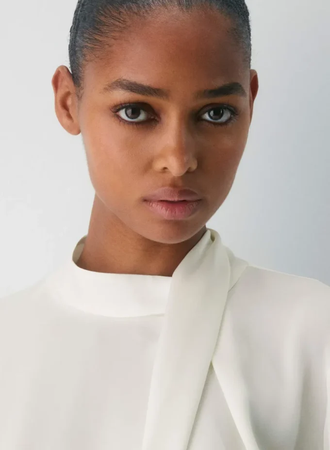 Blusa de satén Nolita Blusa de satén Nolita
