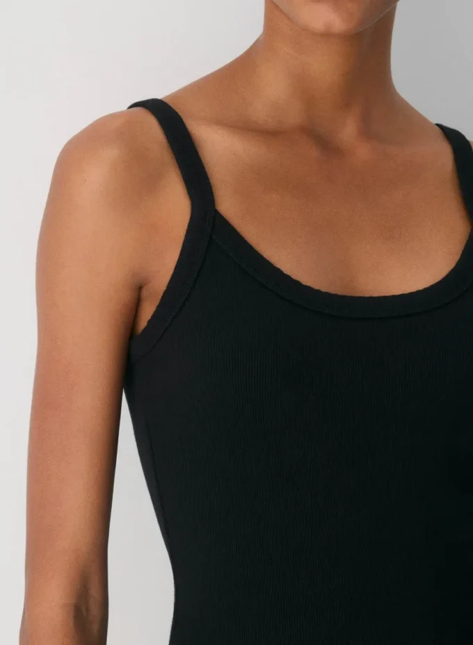 Body de cuello redondo con ribete HomeStretch™ Body de cuello redondo con ribete HomeStretch™
