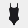 Body de cuello redondo con ribete HomeStretch™ Body de cuello redondo con ribete HomeStretch™