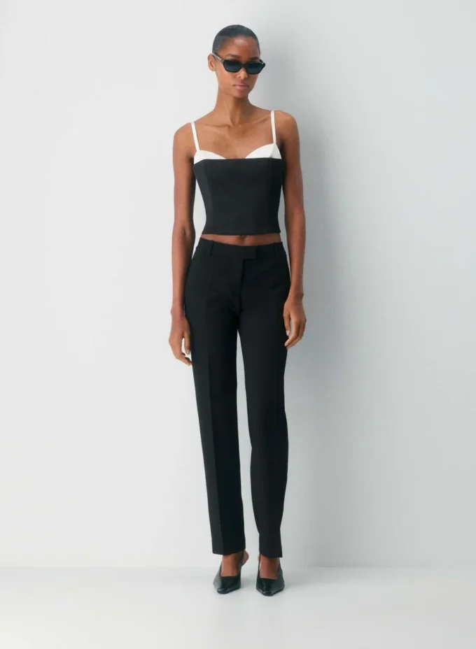 Bustier de satén hipnótico Bustier de satén hipnótico