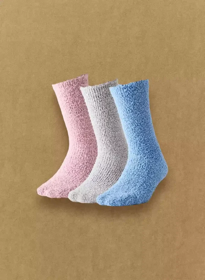 Calcetines Cuddle Calf, paquete de 3 Calcetines Cuddle Calf, paquete de 3