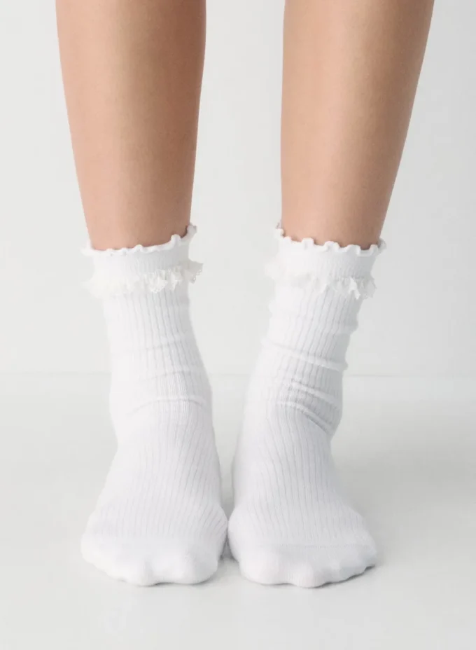 Calcetines Petal Crew, paquete de 3