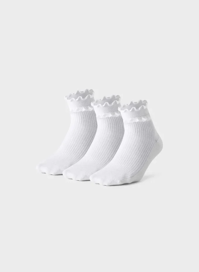 Calcetines tobilleros Petal, paquete de 3 Calcetines tobilleros Petal, paquete de 3