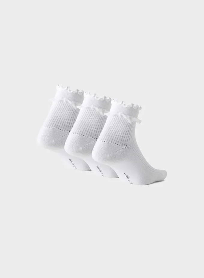 Calcetines tobilleros Petal, paquete de 3 Calcetines tobilleros Petal, paquete de 3