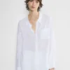 Camisa de lino relajada