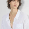 Camisa de lino relajada