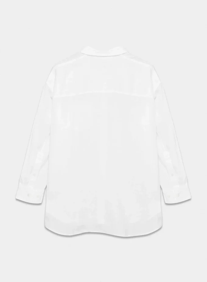 Camisa de lino relajada