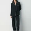 Camisa de pijama de seda Nightside
