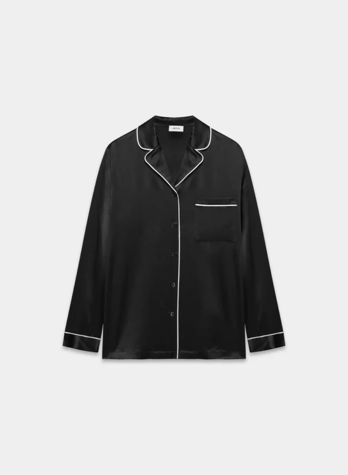 Camisa de pijama de seda Nightside