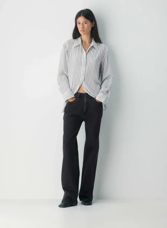 Camisa de seda Casting