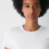 Camiseta de canalé fino BestHug™ Camiseta de canalé fino BestHug™