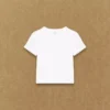Camiseta de canalé fino BestHug™ Camiseta de canalé fino BestHug™