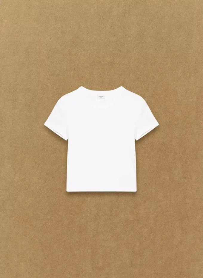 Camiseta de canalé fino BestHug™ Camiseta de canalé fino BestHug™