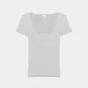 Camiseta de cuello cuadrado HomeStretch™ Rib Camiseta de cuello cuadrado HomeStretch™ Rib