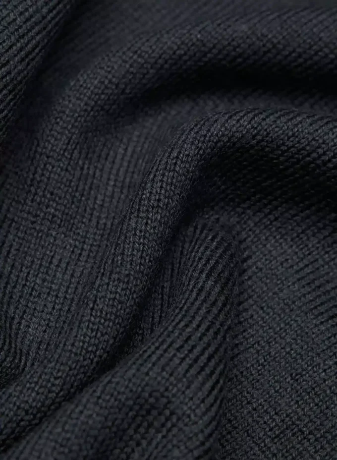 Camiseta de cuello redondo de lana merino Camiseta de cuello redondo de lana merino