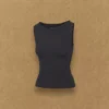 Camiseta sin mangas con cuello barco BUTTER Essential Camiseta sin mangas con cuello barco BUTTER Essential