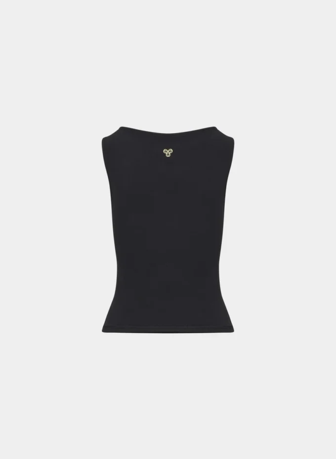 Camiseta sin mangas con cuello barco BUTTER Essential Camiseta sin mangas con cuello barco BUTTER Essential