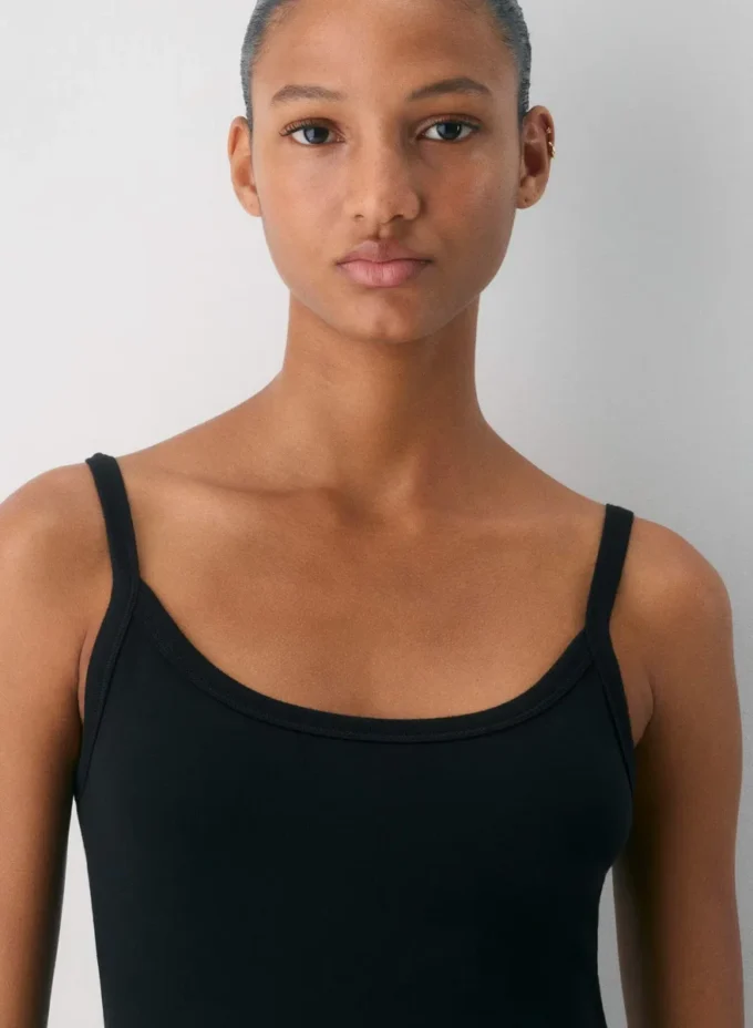 Camiseta sin mangas con cuello redondo HomeStretch™ Smooth
