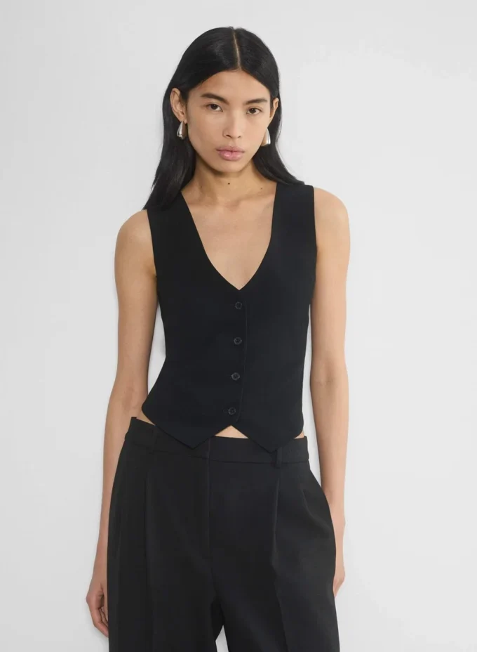 Chaleco Deniro – Mirror Crepe™