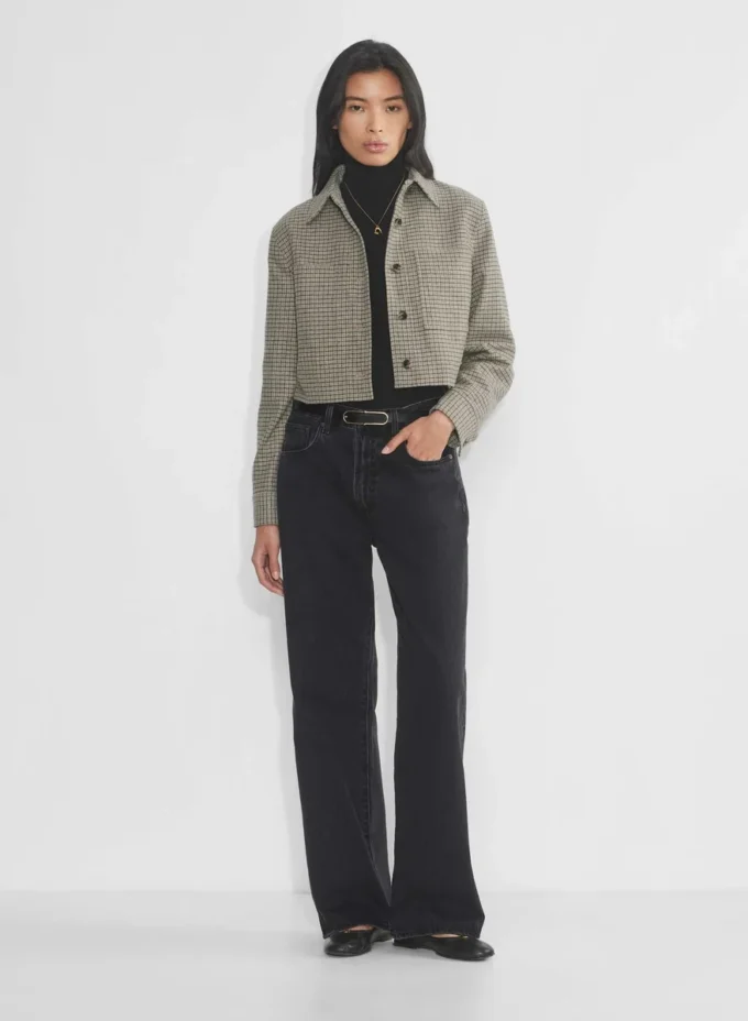 Chaqueta corta Little – Lana de precisión Chaqueta corta Little – Lana de precisión