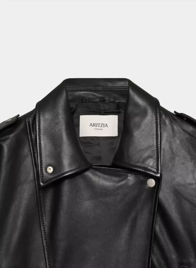 Chaqueta motera de cuero Dakota Chaqueta motera de cuero Dakota