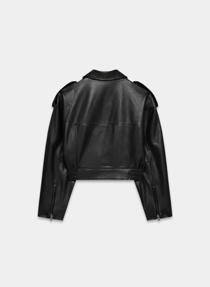 Chaqueta motera de cuero Dakota Chaqueta motera de cuero Dakota