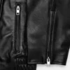 Chaqueta motera de cuero Dakota Chaqueta motera de cuero Dakota