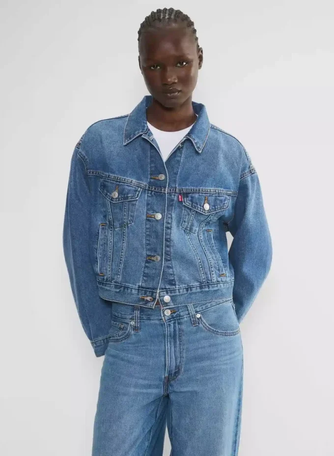 Chaqueta vaquera encogida Levi’s de los 90 Chaqueta vaquera encogida Levi’s de los 90
