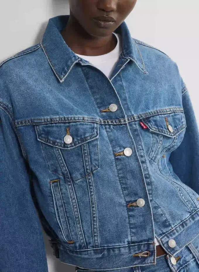 Chaqueta vaquera encogida Levi’s de los 90 Chaqueta vaquera encogida Levi’s de los 90