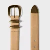 Cinturón ancho de ante y latón macizo legendario Cinturón ancho de ante y latón macizo legendario