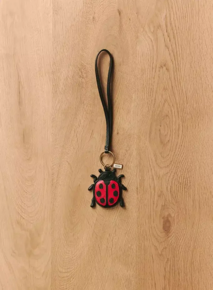 Colgante para bolso con forma de mariquita