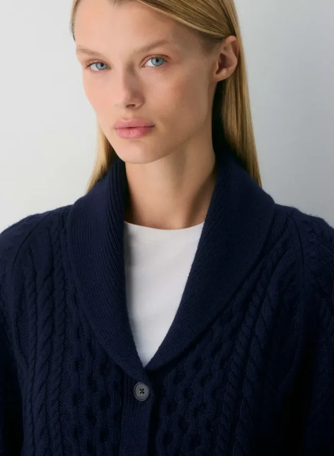 Cárdigan de lana merino Heritage Knit Cárdigan de lana merino Heritage Knit