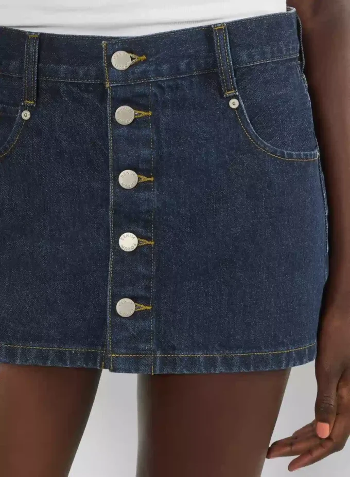 Denim Forum La falda micro de denim Gisele Denim Forum La falda micro de denim Gisele