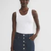 Denim Forum La falda micro de denim Gisele Denim Forum La falda micro de denim Gisele
