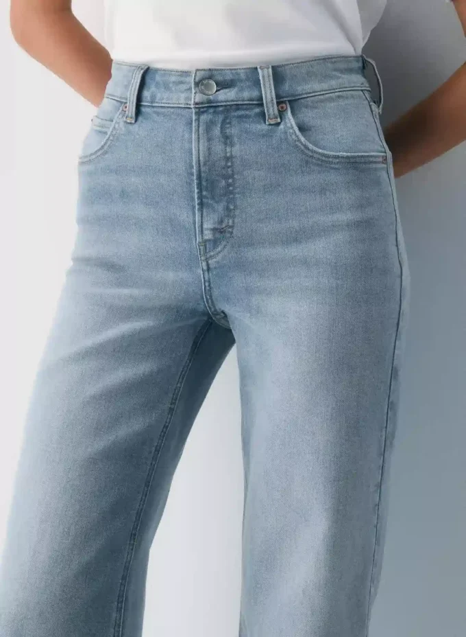 Denim Forum Los años 90 Vaqueros anchos de talle alto Denim Forum Los años 90 Vaqueros anchos de talle alto